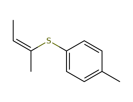 2-<i>p</i>-tolylsulfanyl-but-2<i>t</i>-ene