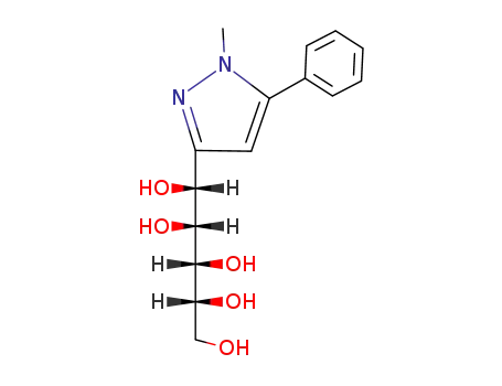 1-methyl-3-(D-manno-pentitol-1-yl)-5-phenylpyrazole