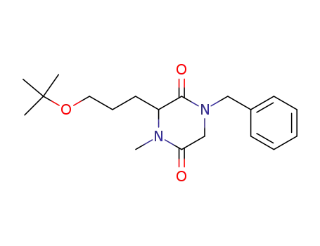 2,5-Piperazinedione,
3-[3-(1,1-dimethylethoxy)propyl]-4-methyl-1-(phenylmethyl)-