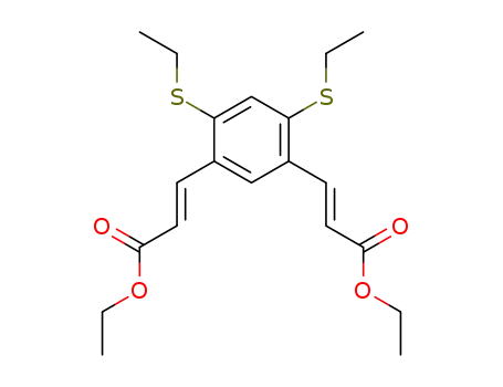 1,3-di(ethoxycarbonylvinyl)-4,6-diethylthiobenzene