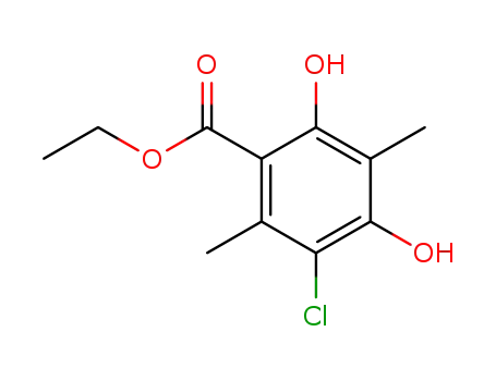 ethyl 3-chloro-4,6-dihydroxy-2,5-dimethylbenzoate