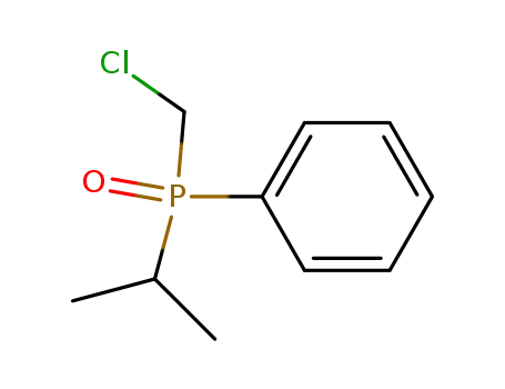 Phosphine oxide, (chloromethyl)(1-methylethyl)phenyl-