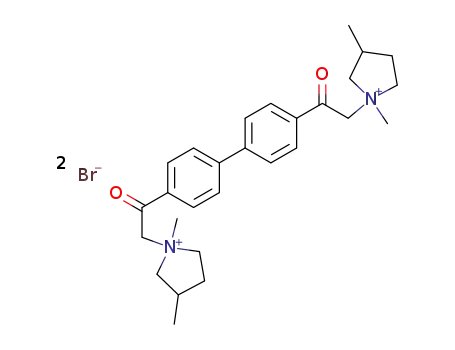 4,4'-비스((3-메틸피롤리디노)아세틸)비페닐 디메티오브로마이드