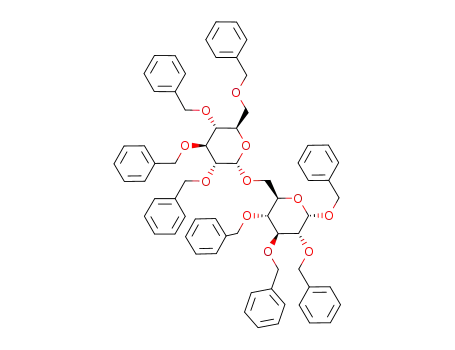 benzyl O-(2,3,4,6-tetra-O-benzyl-α-D-glucopyranosyl)-(1->6)-2,3,4-tri-O-benzyl-α-D-glucopyranoside