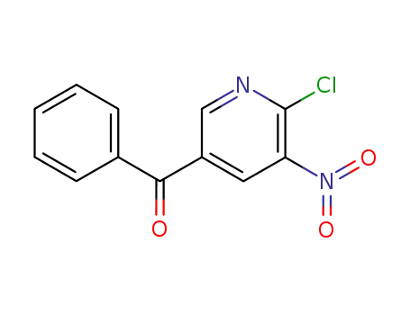 6-chloro-5-nitro-3-pyridyl phenyl ketone