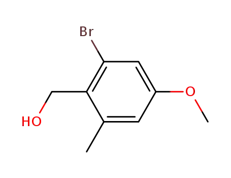 2-bromo-4-methoxy-6-methylbenzyl alcohol