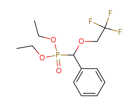 [Phenyl-(2,2,2-trifluoro-ethoxy)-methyl]-phosphonic acid diethyl ester