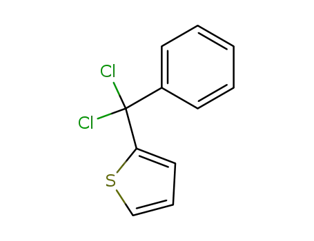 Molecular Structure of 102417-61-8 (dichloro-phenyl-[2]thienyl-methane)