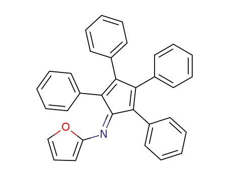 2-Furanamine, N-(2,3,4,5-tetraphenyl-2,4-cyclopentadien-1-ylidene)-