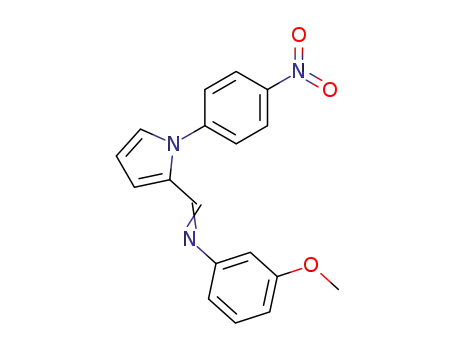 (3-Methoxy-phenyl)-[1-[1-(4-nitro-phenyl)-1H-pyrrol-2-yl]-meth-(E)-ylidene]-amine