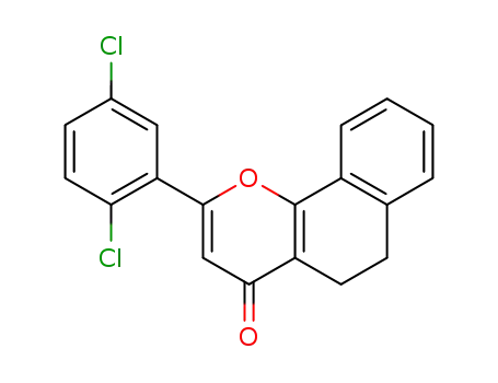 2-(2,5-Dichlorophenyl)-5,6-dihydro-4H-naphtho<1,2-b>pyran-4-one