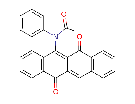 N-acetyl-6-phenylamino-5,11-naphthacenequinone