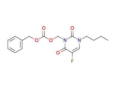 Carbonic acid benzyl ester 3-butyl-5-fluoro-2,6-dioxo-3,6-dihydro-2H-pyrimidin-1-ylmethyl ester