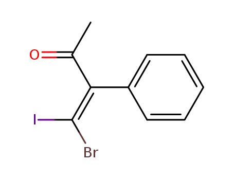 (Z)-4-bromo-4-iodo-3-phenyl-3-buten-2-one