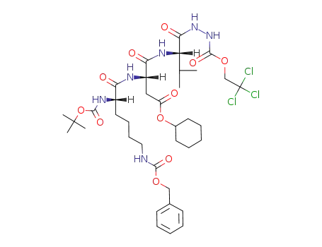 Boc-Lys(Z)-Asp(OcHex)-Val-NHNH-Troc