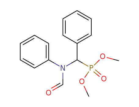 dimethyl ester of 1-phenyl N-formyl-N-phenylaminomethanephosphonic acid