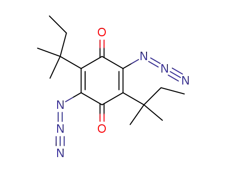 2,5-Diazido-3,6-bis(2-methylbutan-2-yl)cyclohexa-2,5-diene-1,4-dione