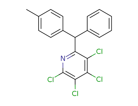 phenyl(tetrachloro-2-pyridyl)(p-tolyl)methane