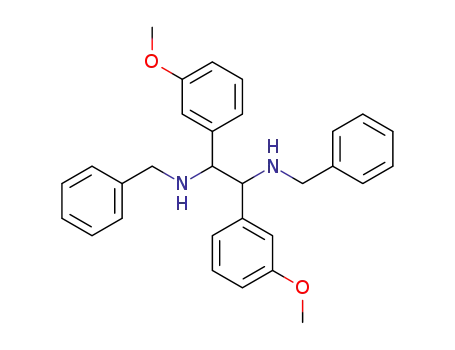 N,N'-Dibenzyl-1,2-bis-(3-methoxy-phenyl)-ethane-1,2-diamine