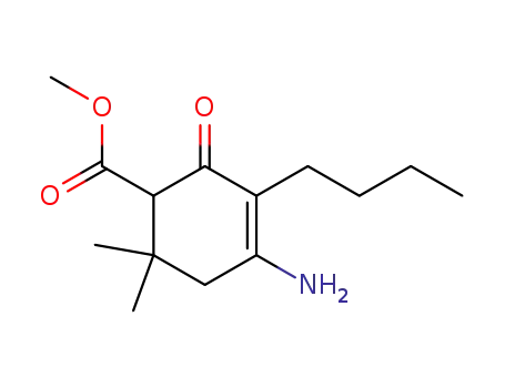3-amino-2-butyl-5,5-dimethyl-6-methoxycarbonyl-2-cyclohexen-1-one