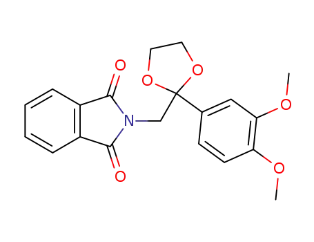 2-(3,4-dimethoxyphenyl)-2-(phthalimidomethyl)-1,3-dioxolane