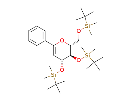 1-C-phenyl-3,4,6-tri-O-(tert-butyldimethylsilyl)-D-glucal