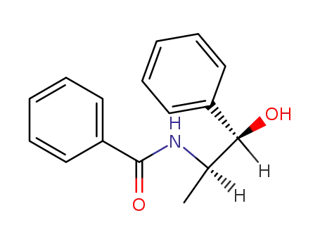 Molecular Structure of 157903-42-9 (Benzamide, N-[(1R,2R)-2-hydroxy-1-methyl-2-phenylethyl]-)