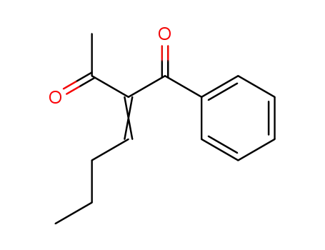 Molecular Structure of 52784-39-1 (2-(1-Butyliden)-1-phenyl-1,3-butandion)