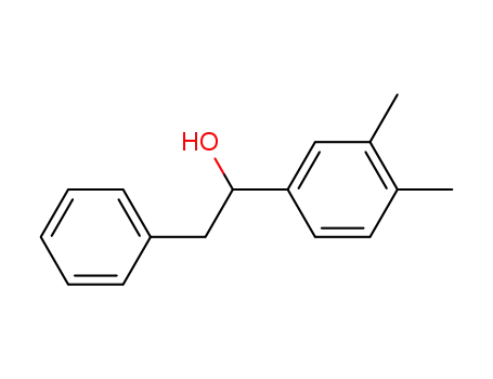 Molecular Structure of 28139-51-7 (2-Phenyl-1-(3,4-xylyl)-ethanol)