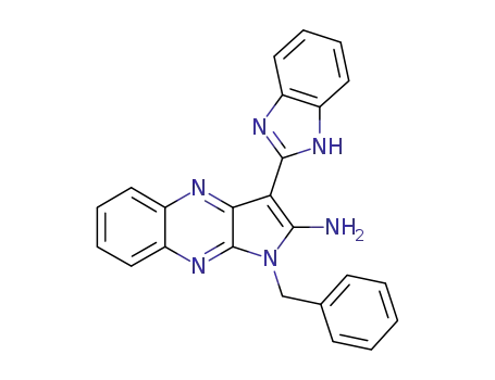 2-Amino-1-benzyl-3-(benzimidazol-2-yl)pyrrolo<2,3-b>quinoxaline