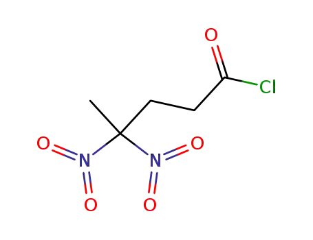 4,4-Dinitropentanoyl chloride