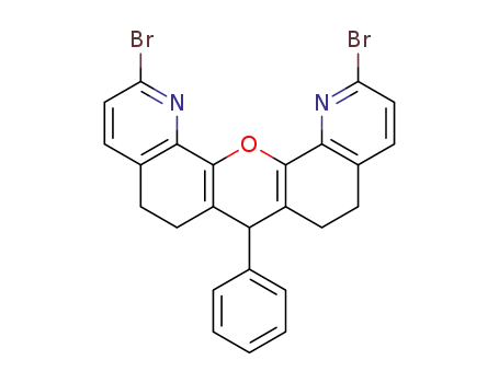 2,12-Dibromo-7-phenyl-5,7,8,9-tetrahydro-6H-14-oxa-1,13-diaza-dibenzo[a,j]anthracene