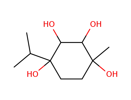 Molecular Structure of 856202-99-8 (<i>p</i>-menthane-1,2,3,4-tetraol)