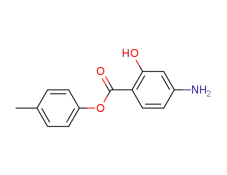 Molecular Structure of 56356-15-1 (PARA-TOLYL 4-AMINOSALICYLATE)