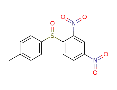 1-[(4-methylphenyl)sulfinyl]-2,4-dinitrobenzene