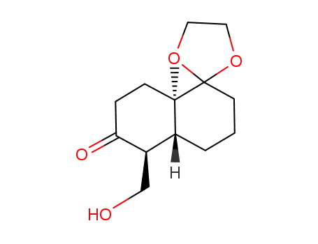 (4aR,5S,8aR)-3,4,4a,5,8,8a-hexahydro-5-(hydroxymethyl)-8a-methyl-1,6-(2H,7H)-naphthalenedione 1-ethylene acetal