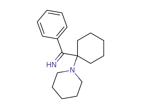Molecular Structure of 16283-47-9 (1-(1-benzimidoylcyclohexyl)piperidine)