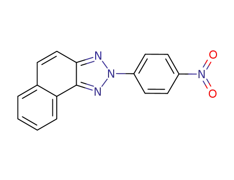 2-(4-nitro-phenyl)-2<i>H</i>-naphtho[1,2-<i>d</i>][1,2,3]triazole