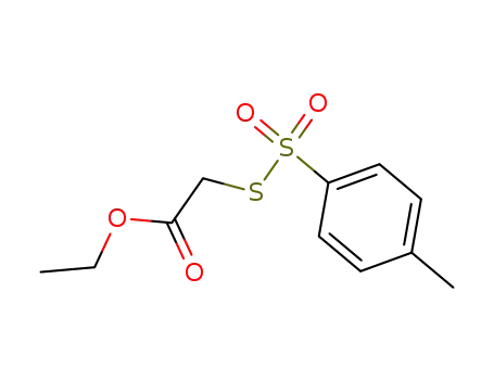 Acetic acid, [[(4-methylphenyl)sulfonyl]thio]-, ethyl ester