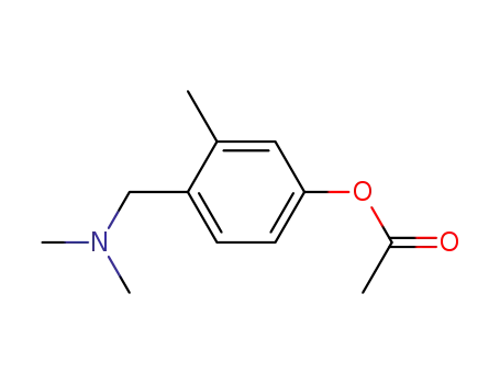 Acetic acid 4-dimethylaminomethyl-3-methyl-phenyl ester