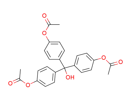 4.4'.4''-Triacetoxy-triphenylcarbinol