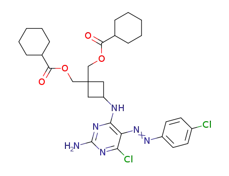 C<sub>30</sub>H<sub>38</sub>Cl<sub>2</sub>N<sub>6</sub>O<sub>4</sub>