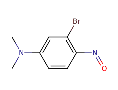 3-bromo-<i>N</i>,<i>N</i>-dimethyl-4-nitroso-aniline