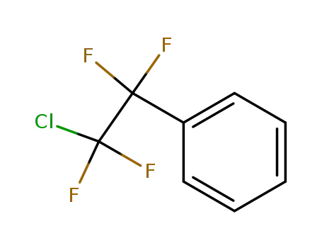 Molecular Structure of 357-41-5 (Benzene, (2-chloro-1,1,2,2-tetrafluoroethyl)-)