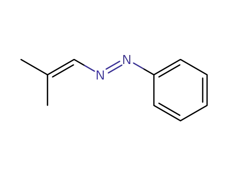 Molecular Structure of 127680-07-3 (Diazene, (2-methyl-1-propenyl)phenyl-, (1E)-)