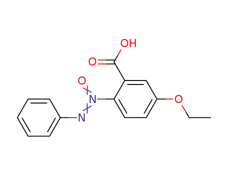 5-ethoxy-2-(phenyl-<i>NNO</i>-azoxy)-benzoic acid