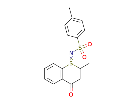 2-methyl-1-(p-tolylsulphonylimino)thiochroman-4-one