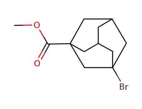 Molecular Structure of 27983-08-0 (3-Bromomethyltricyclo[3.3.1.13,7]decane-1-carboxylic acid)