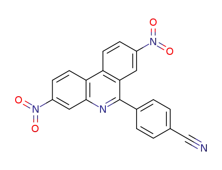 4-(3,8-dinitrophenanthridin-6-yl)benzonitrile