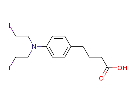 4-{4-[bis-(2-iodo-ethyl)-amino]-phenyl}-butyric acid